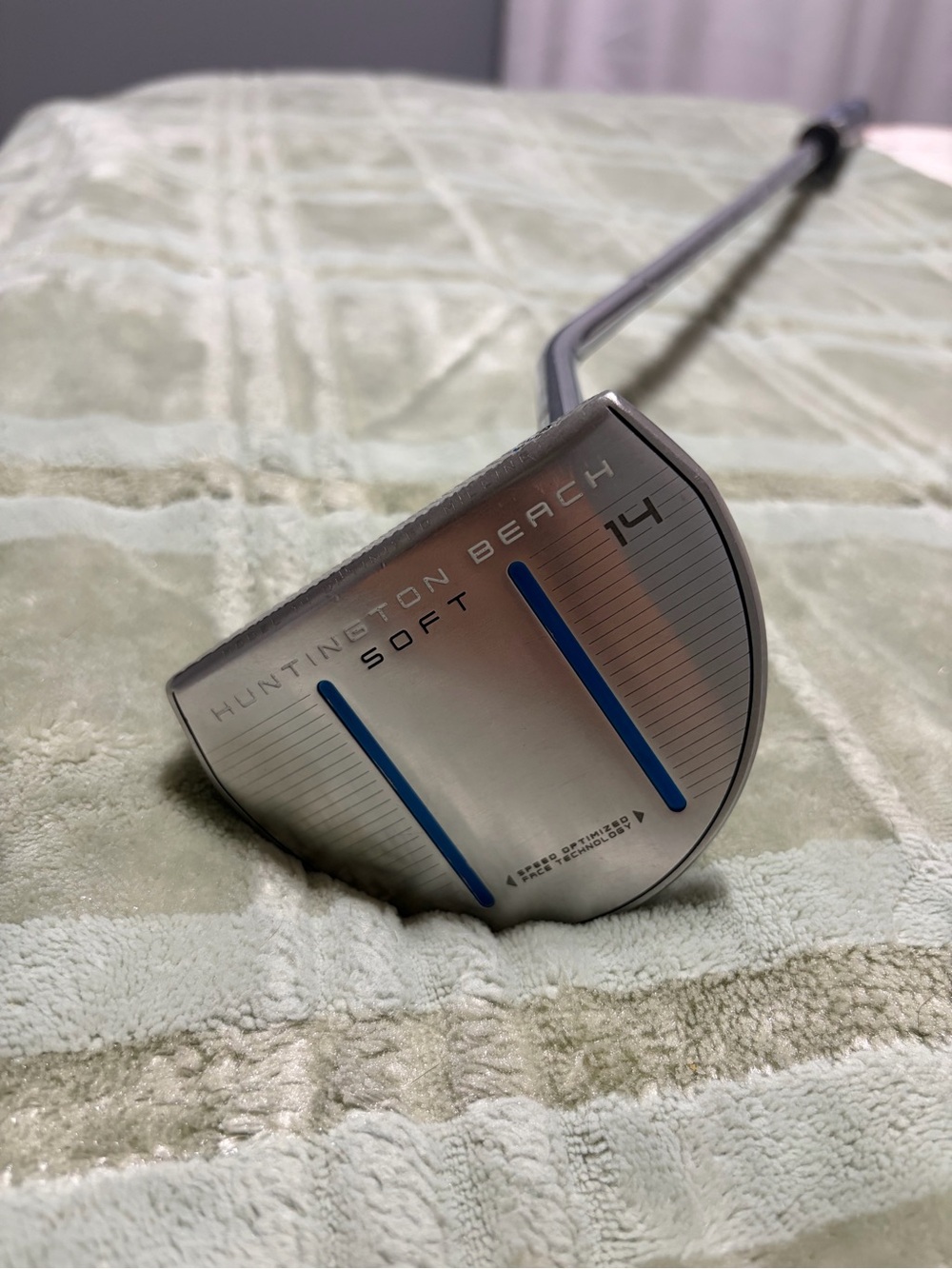 Soft 14 Putter - Silver with Blue Accents
